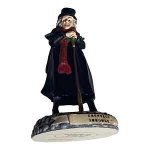 Novelino A Christmas Carol Ebenezer Scrooge Figurine Vintage 1993